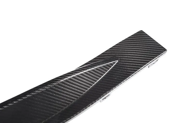 BMW G80 M3 OEM style prepreg dry carbon fiber full replacement side skirts with no winglet – another view