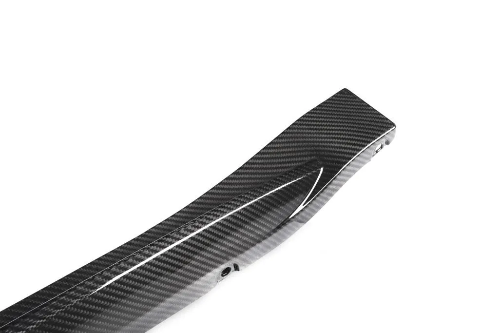 BMW G82 M4 OEM style prepreg dry carbon fiber full replacement side skirts with NO WINGLET — image 10 of 16