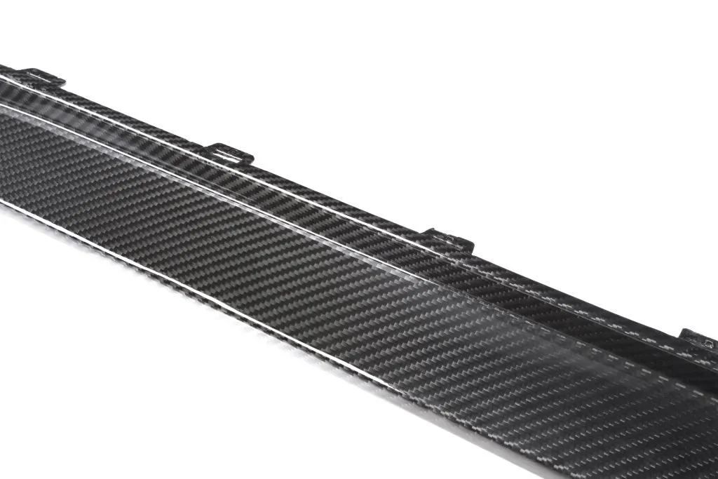 BMW G82 M4 OEM style prepreg dry carbon fiber full replacement side skirts with NO WINGLET — image 9 of 16