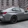 BMW G82 M4 OEM style prepreg dry carbon fiber full replacement side skirts with NO WINGLET — thumbnail 4