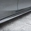 BMW G82 M4 OEM style prepreg dry carbon fiber full replacement side skirts with NO WINGLET — thumbnail 7