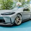 BMW G82 M4 OEM style prepreg dry carbon fiber full replacement side skirts with NO WINGLET — thumbnail 2