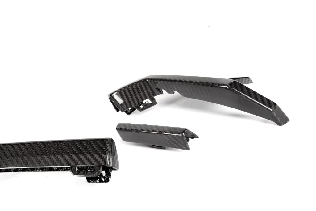 BMW G80 G82 G83 M3 M4 Rear Bumper Carbon Fiber Trim – Prepreg Dry Carbon Fiber — image 2 of 18