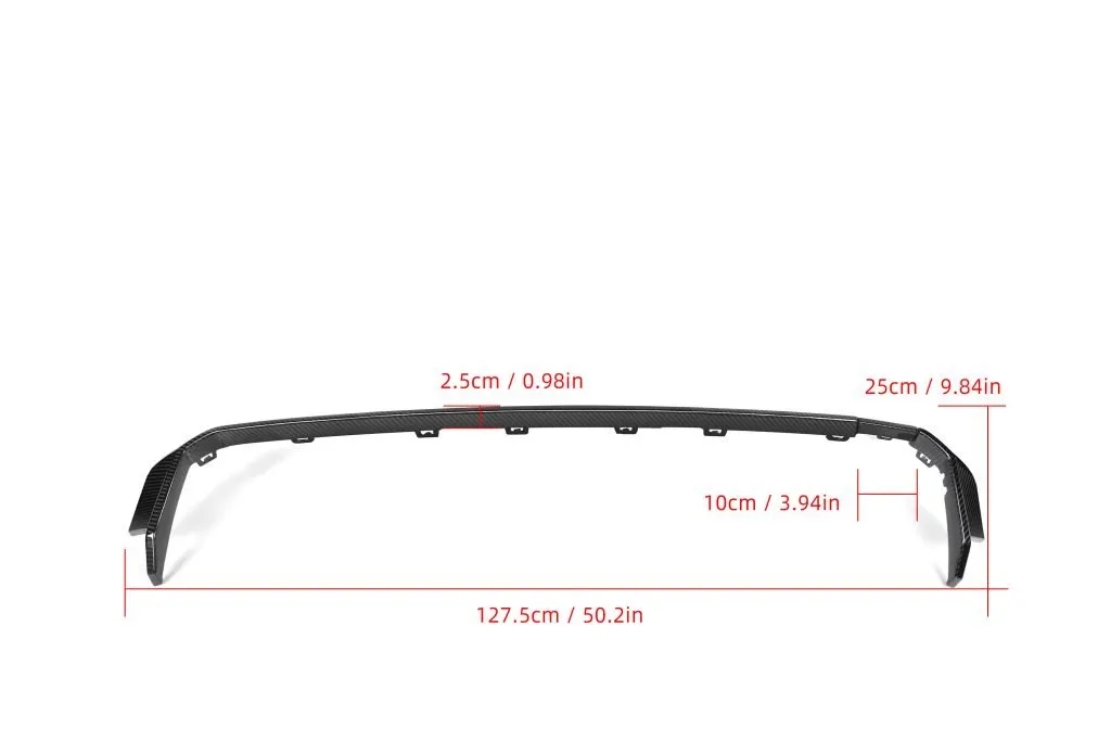 BMW G80 G82 G83 M3 M4 Rear Bumper Carbon Fiber Trim – Prepreg Dry Carbon Fiber — image 16 of 18