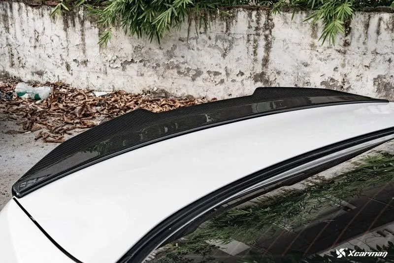 BMW M5 F90 LCI carbon fiber psm high kick spoiler — image 1 of 1