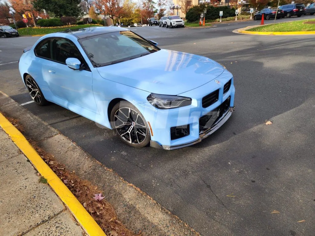 BMW G87 M2 front lip splitter in prepreg carbon fiber OEM + | SPL1 — image 22 of 29