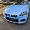 BMW G87 M2 front lip splitter in prepreg carbon fiber OEM + | SPL1 — thumbnail 24