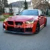 BMW G87 M2 front lip splitter in prepreg carbon fiber OEM + | SPL1 — thumbnail 5