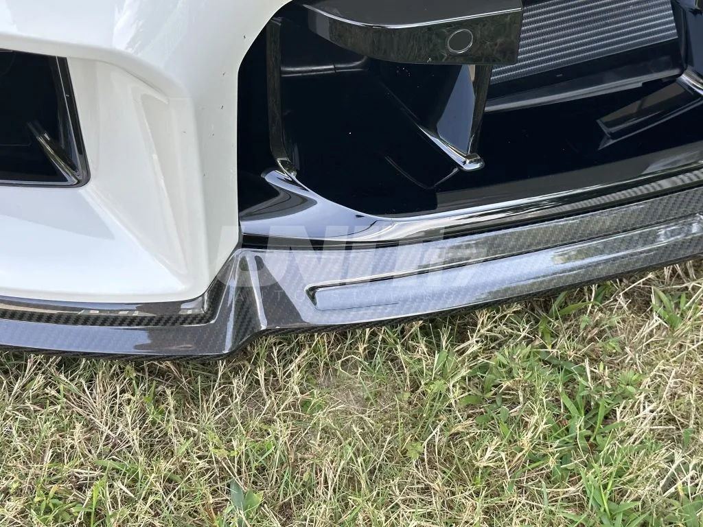 BMW G87 M2 front lip splitter in prepreg carbon fiber OEM + | SPL1 — image 13 of 29