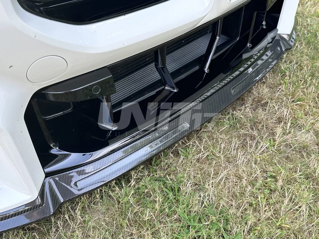 BMW G87 M2 front lip splitter in prepreg carbon fiber OEM + | SPL1 — image 20 of 29