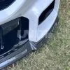 BMW G87 M2 front lip splitter in prepreg carbon fiber OEM + | SPL1 — thumbnail 21