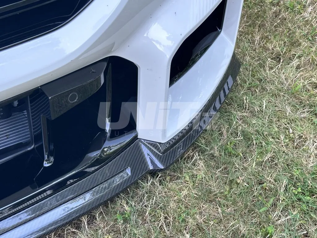 BMW G87 M2 front lip splitter in prepreg carbon fiber OEM + | SPL1 — image 21 of 29