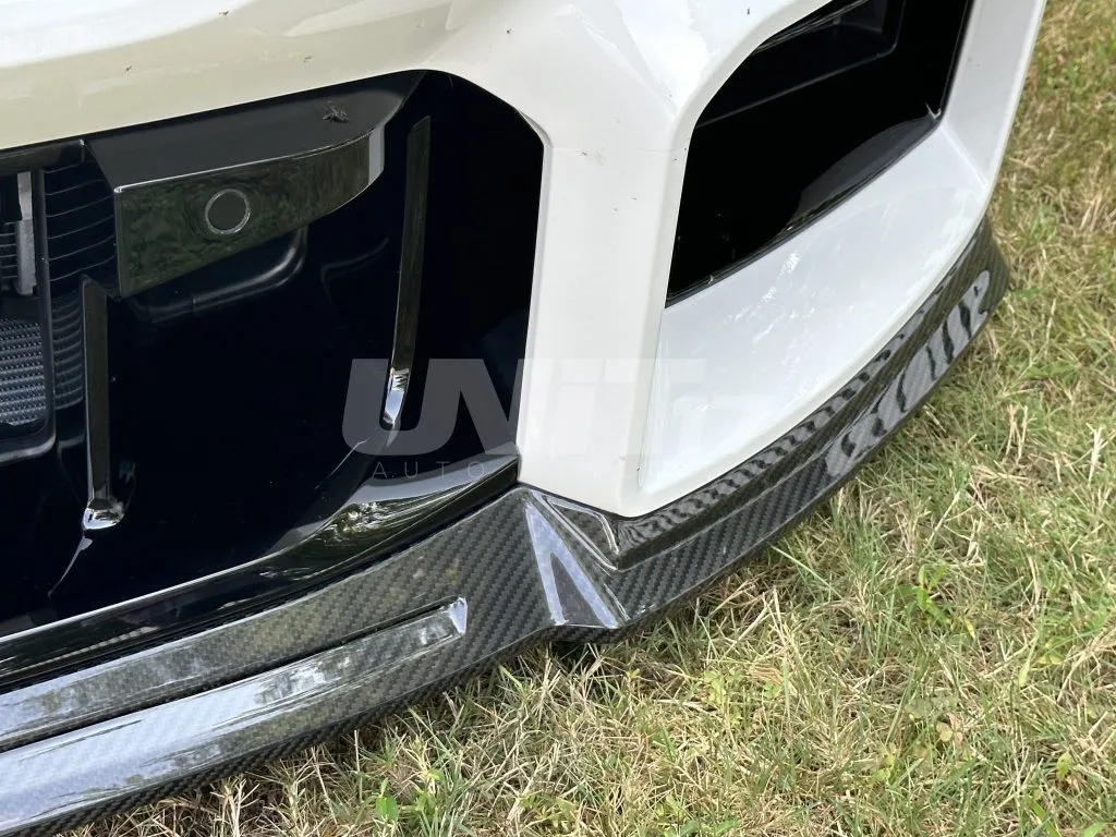 BMW G87 M2 front lip splitter in prepreg carbon fiber OEM + | SPL1 — image 14 of 29