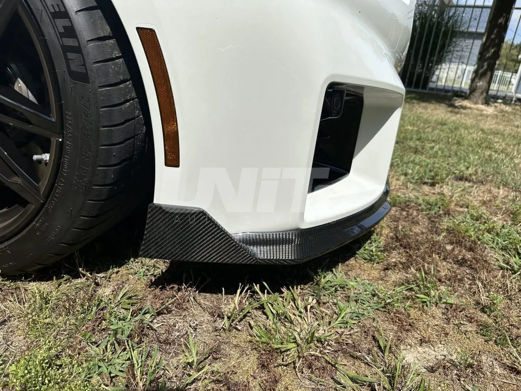 BMW G87 M2 front lip splitter in prepreg carbon fiber OEM + | SPL1 — image 19 of 29