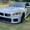 BMW G87 M2 front lip splitter in prepreg carbon fiber OEM + | SPL1 — thumbnail 10