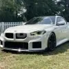 BMW G87 M2 front lip splitter in prepreg carbon fiber OEM + | SPL1 — thumbnail 17