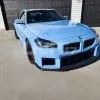 BMW G87 M2 front lip splitter in prepreg carbon fiber OEM + | SPL1 — thumbnail 9