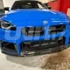 BMW G87 M2 front lip splitter in prepreg carbon fiber OEM + | SPL1 — thumbnail 2
