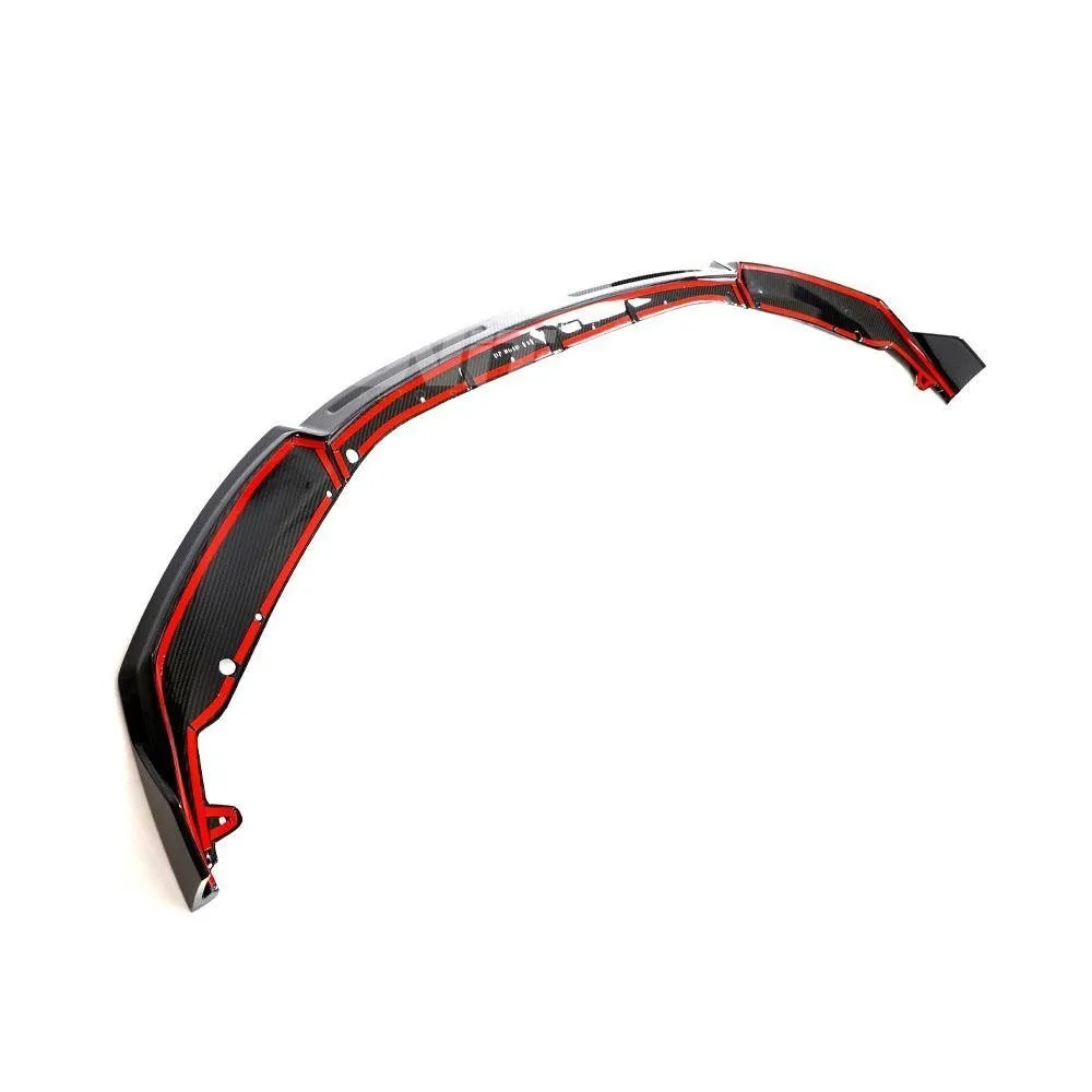 BMW G87 M2 front lip splitter in prepreg carbon fiber OEM + | SPL1 — image 4 of 29