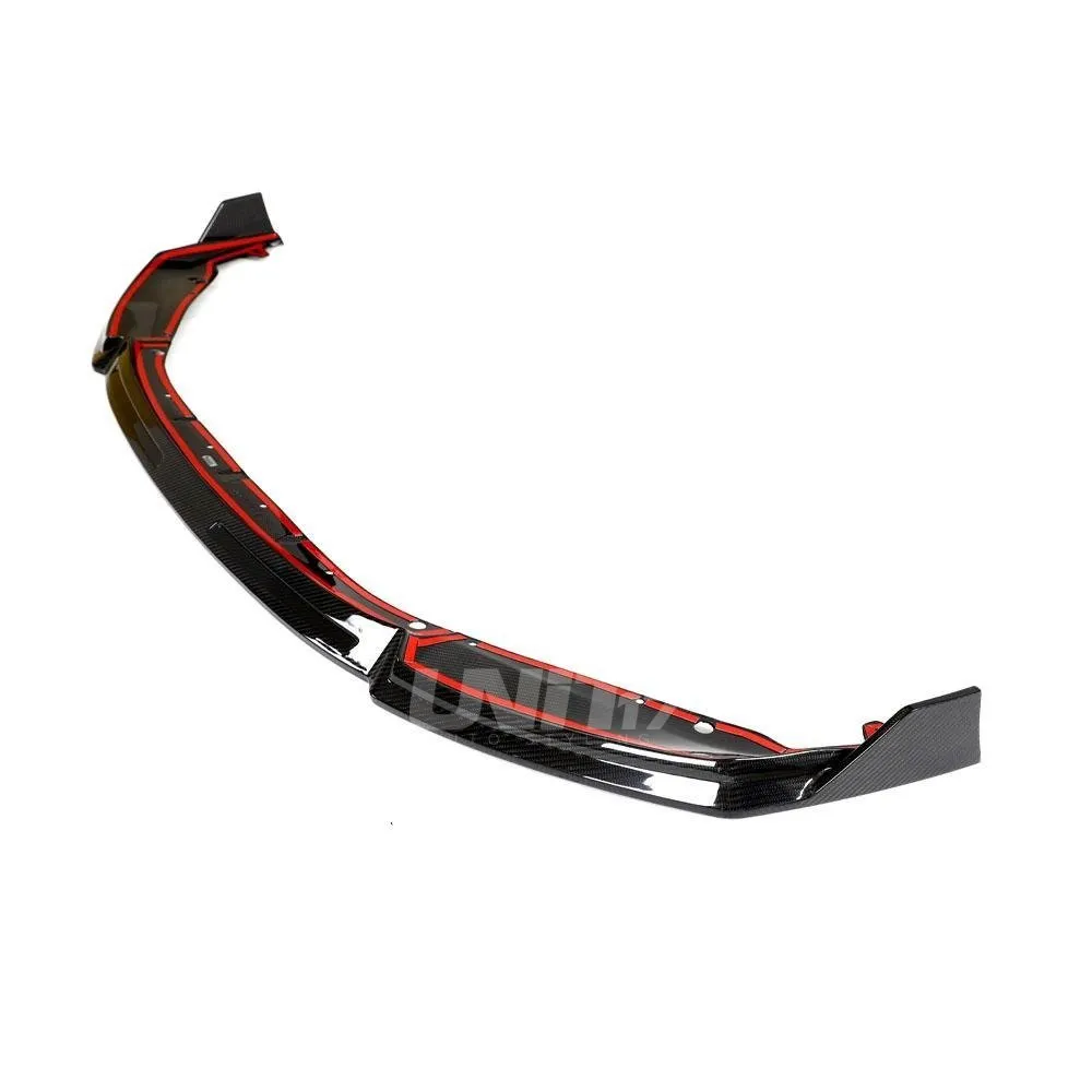 BMW G87 M2 front lip splitter in prepreg carbon fiber OEM + | SPL1 — image 3 of 29