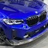 BMW X3M X4M LCI F97 F98 Prepreg Carbon Fiber Front Splitter LCI (2022-2024) – Pre-Preg Dry Carbon with Gloss Finish | Unit17 Exclusive — thumbnail 5