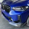 BMW X3M X4M LCI F97 F98 Prepreg Carbon Fiber Front Splitter LCI (2022-2024) – Pre-Preg Dry Carbon with Gloss Finish | Unit17 Exclusive — thumbnail 8