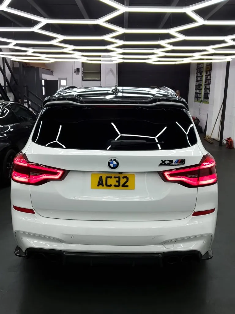 BMW X3M F97 includes LCI - 3 piece carbon fiber rear diffuser with rear corner splitters [UNIT EXCLUSIVES] — image 2 of 3