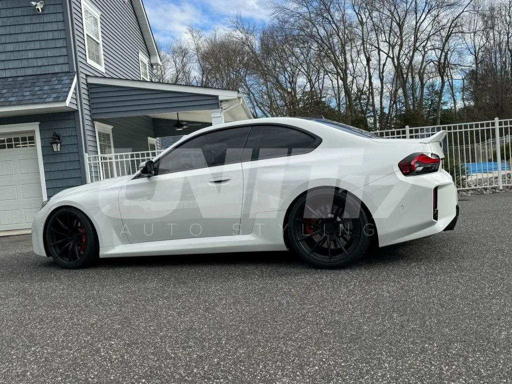 BMW G87 M2 | G42 OEM++ custom rear spoiler in prepreg dry carbon fiber with a gloss finish |UnitExclusives  - As seen on Daily Downshift — image 11 of 12