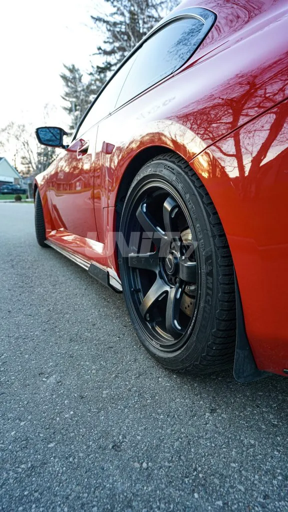 BMW G87 M2 2023+ Exclusive Unit17 Design side skirts with winglet in prepreg dry carbon fiber with a gloss finish — image 18 of 25
