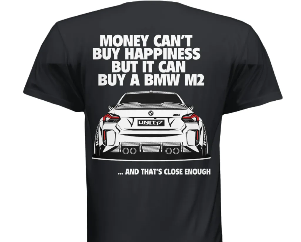 BMW G87 M2 T-Shirt - Money can't buy happiness ... — image 1 of 2