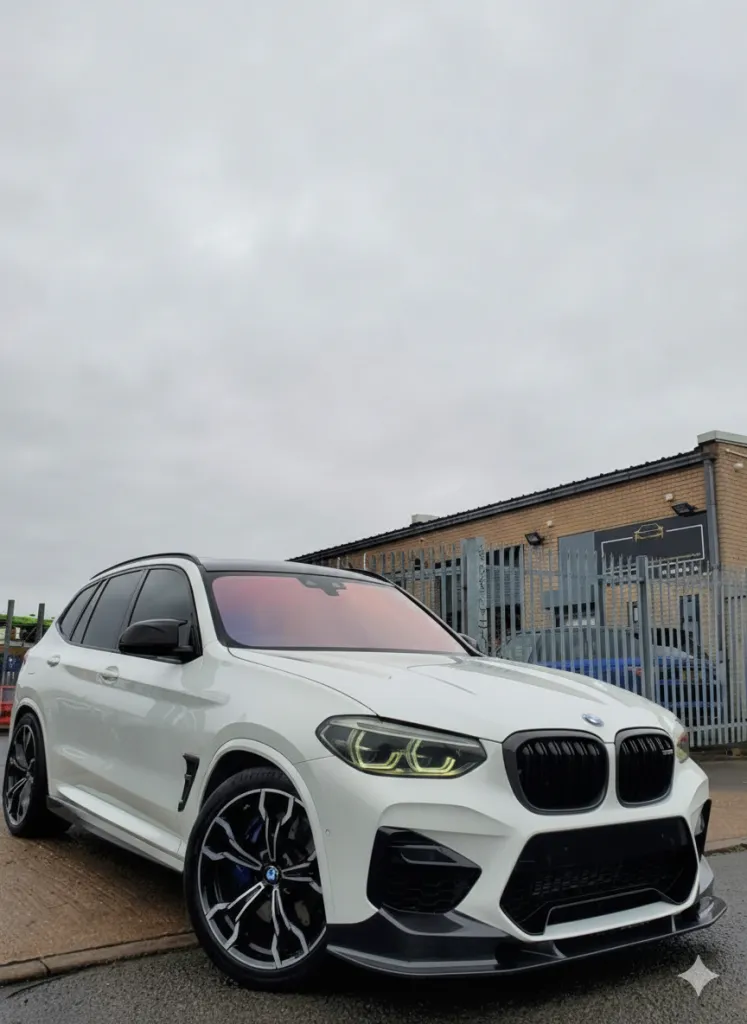 BMW X3M / X4M F97 F98 Carbon Fiber Front Splitter (2018–2021 Pre-LCI) – Aggressive Styling Upgrade | UNIT 17 Exclusive | Not Compatible with Facelift Models — image 6 of 8