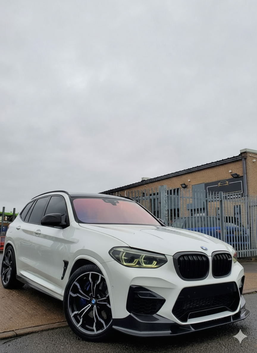 BMW X3M / X4M F97 F98 Carbon Fiber Front Splitter/Lip | 2018–2021 Pre-LCI