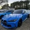 2021+ BMW M3 M4 G80 G82 G83 1 piece Prepreg Carbon Fiber front splitter - SPL2 — thumbnail 10