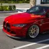 2021+ BMW M3 M4 G80 G82 G83 1 piece Prepreg Carbon Fiber front splitter - SPL2 — thumbnail 1