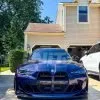 2021+ BMW M3 M4 G80 G82 G83 1 piece Prepreg Carbon Fiber front splitter - SPL2 — thumbnail 15