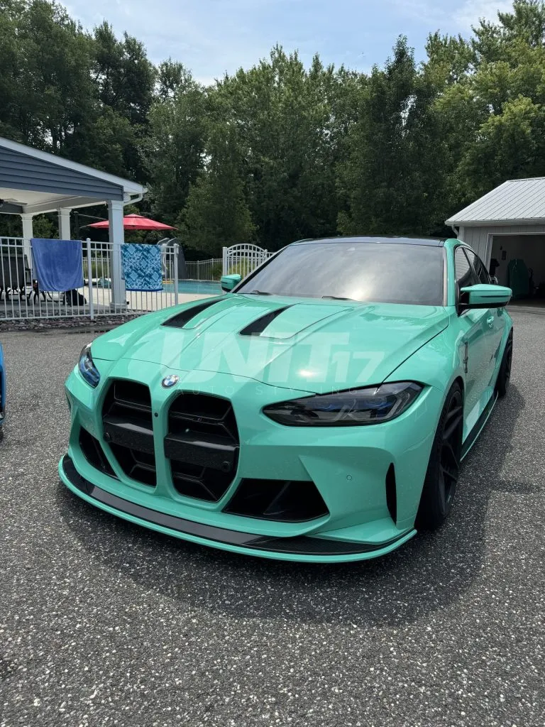 2021+ BMW M3 M4 G80 G82 G83 1 piece Prepreg Carbon Fiber front splitter - SPL2 — image 22 of 26