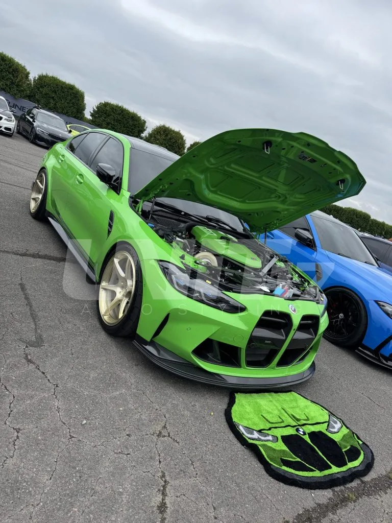 2021+ BMW M3 M4 G80 G82 G83 1 piece Prepreg Carbon Fiber front splitter - SPL2 — image 21 of 26
