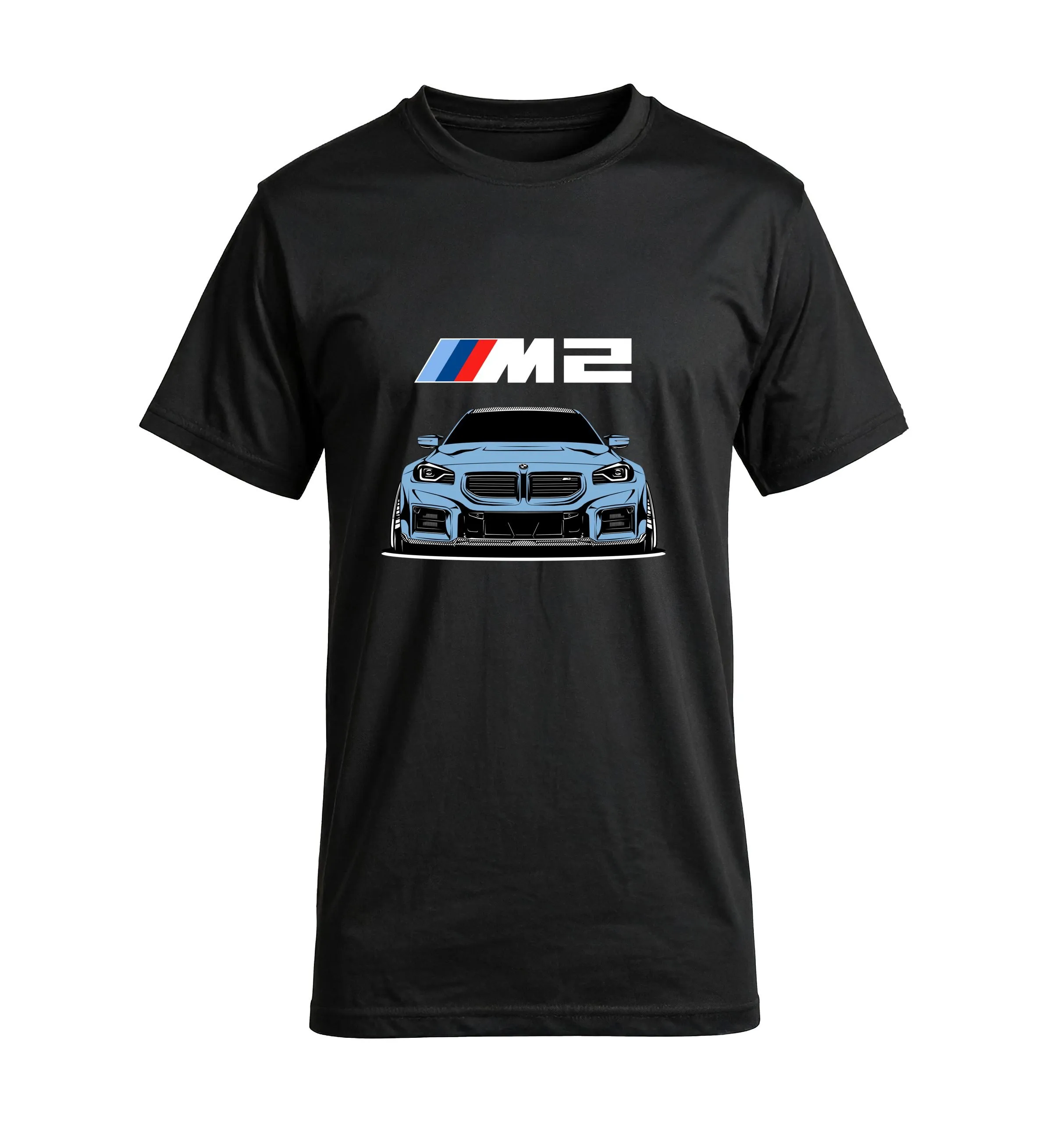 Money Can't Buy Happiness But It Can Buy A BMW M2.. T-Shirt - Blue BMW - Image 2