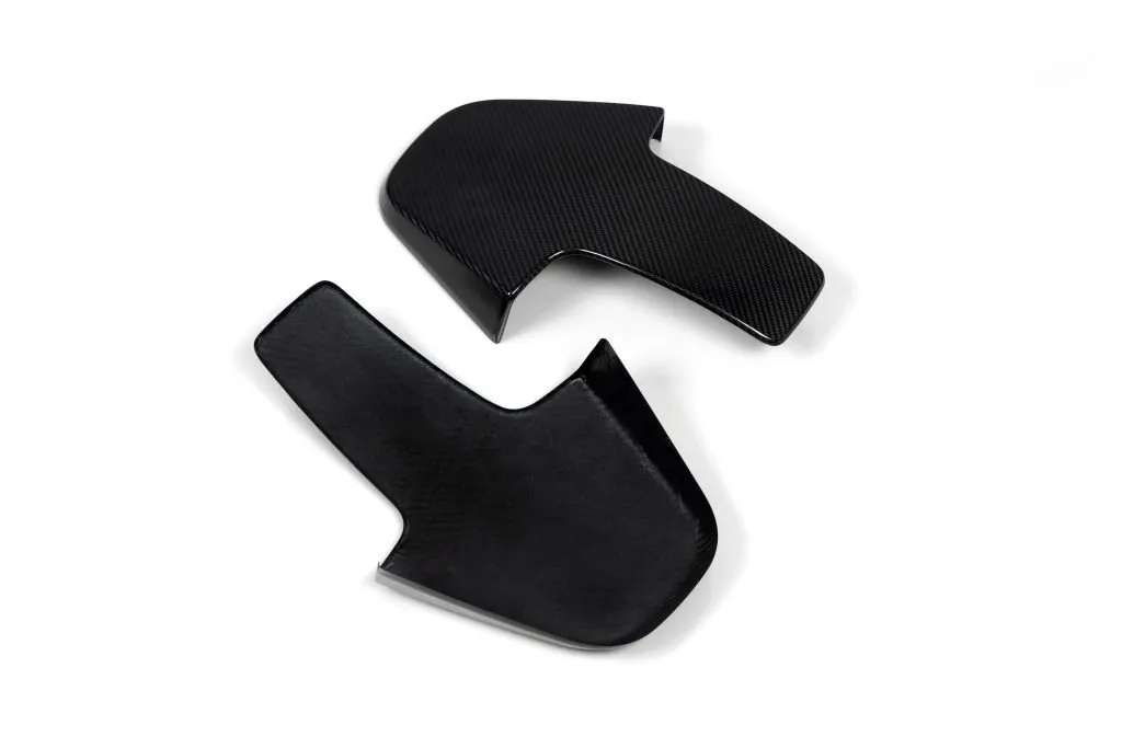 BMW M3 M4 G80 G82 G83 F97 X3M  Prepreg Dry Carbon Fiber Seat Back Covers including headrest — image 10 of 11