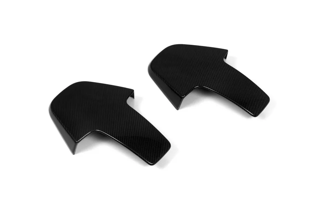 BMW M3 M4 G80 G82 G83 F97 X3M  Prepreg Dry Carbon Fiber Seat Back Covers including headrest — image 9 of 11