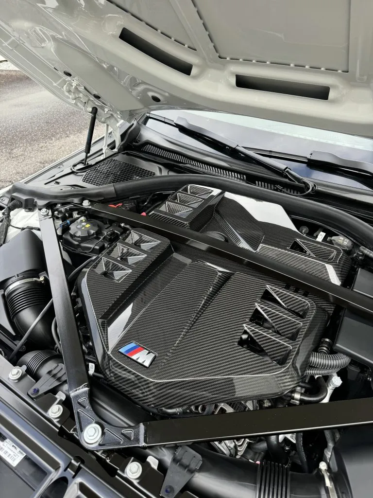 BMW M3 M4 M2 G80 G82 G83 G87 Carbon fiber engine cover XTRA WIDE