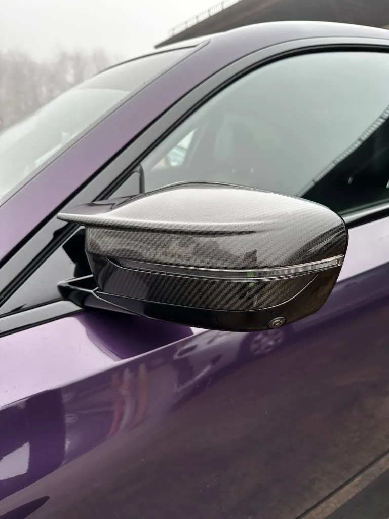 BMW G42 2 Series Prepreg dry carbon fiber mirror caps - M Style — image 8 of 10