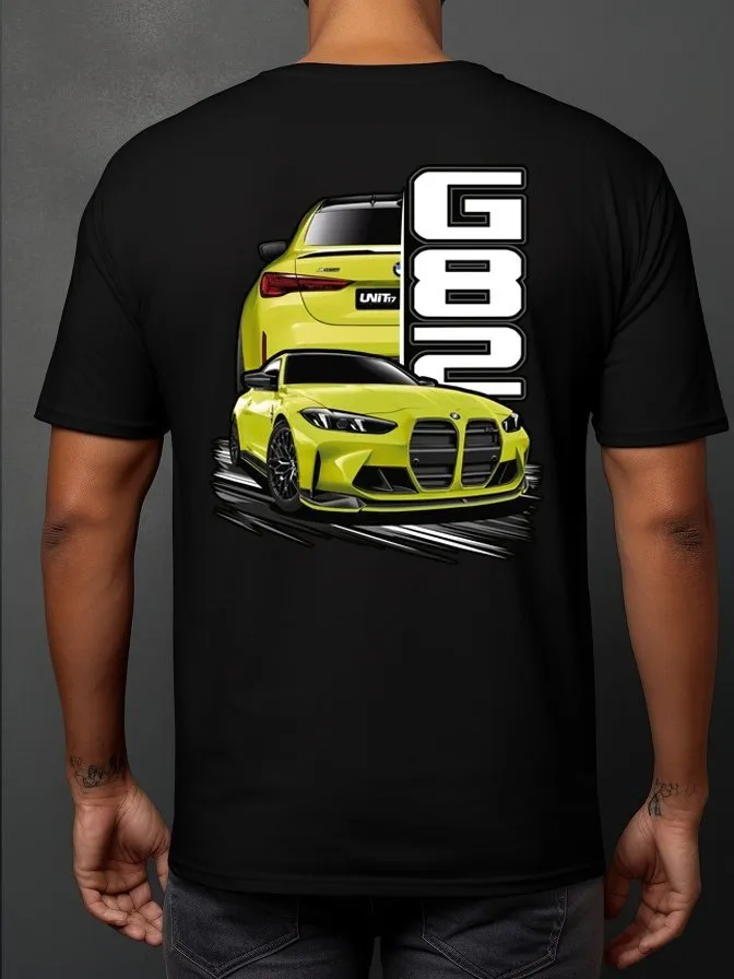 BMW G82 M4 yellow tshirt