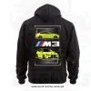 BMW M3 G80 G82 G83 style hoodie sweatshirt in Sao paulo yellow
