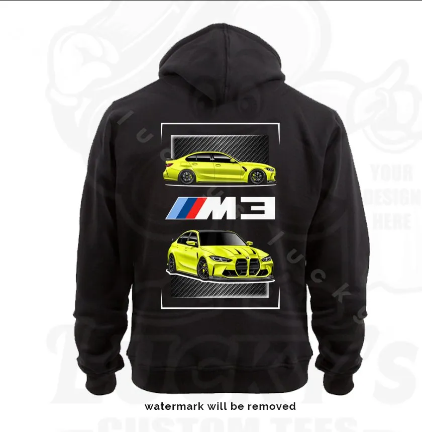 BMW G80 M3 Sao Paulo Yellow hoodie sweatshirt