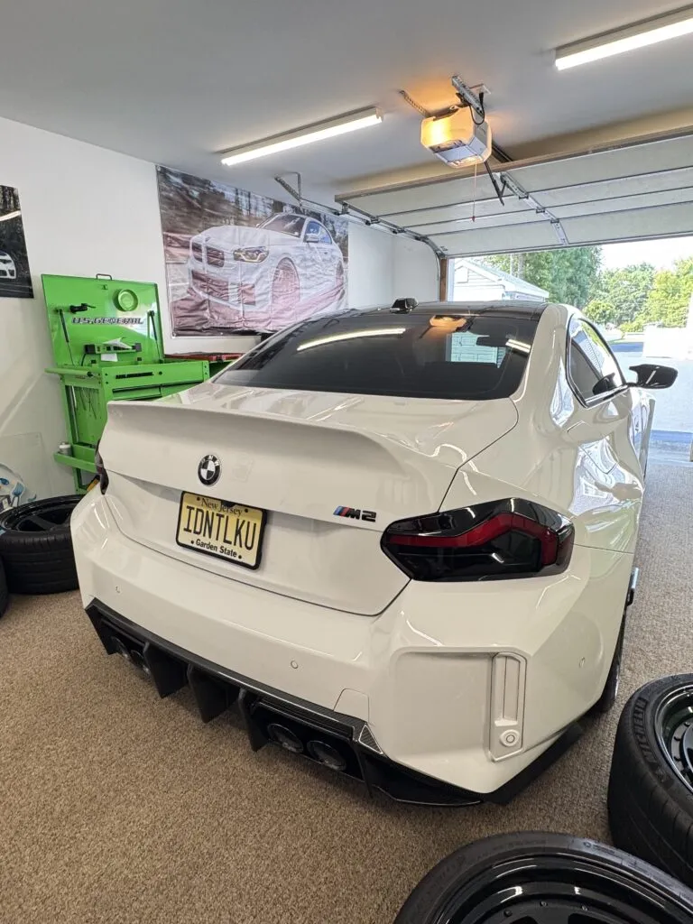 BMW G87 M2 3-Piece Rear Diffuser w rear corner– Prepreg Dry Carbon Fiber (UnitExclusives) — image 10 of 13