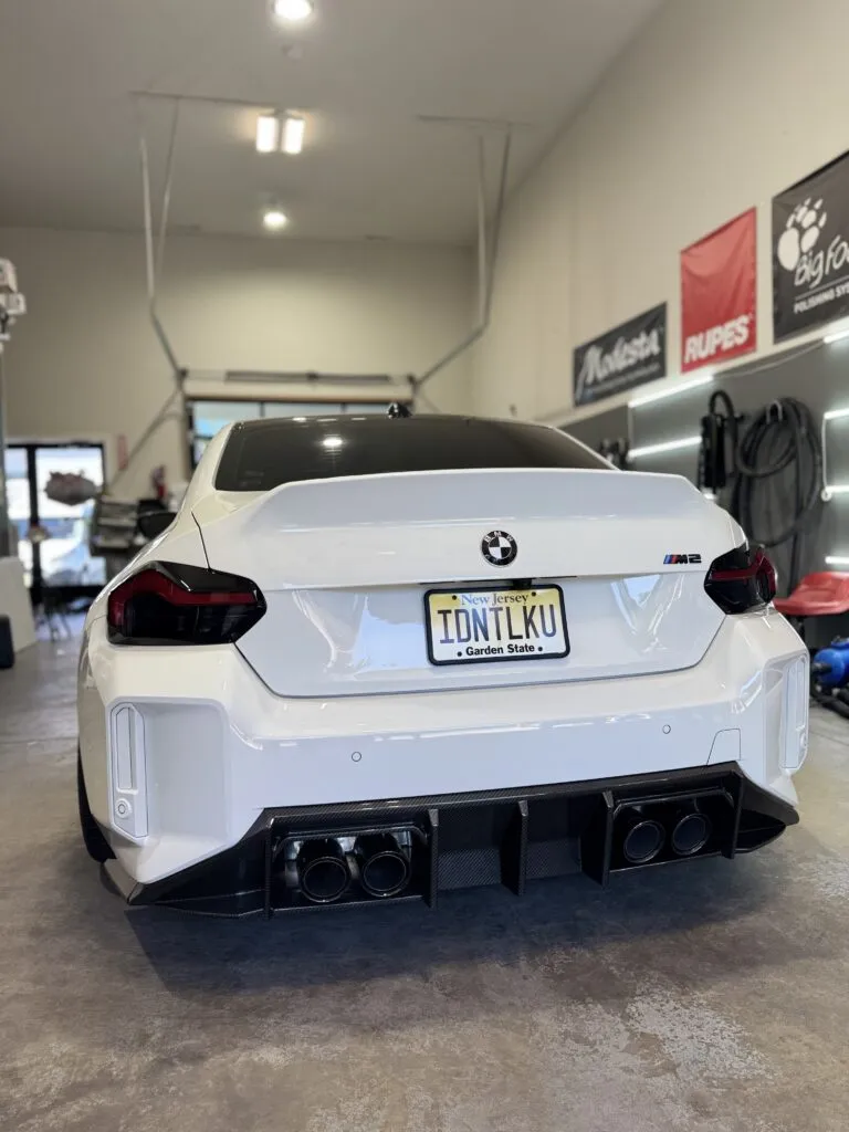 BMW G87 M2 3-Piece Rear Diffuser w rear corner– Prepreg Dry Carbon Fiber (UnitExclusives) — image 11 of 13