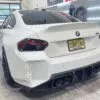 BMW G87 M2 3-Piece Rear Diffuser w rear corner– Prepreg Dry Carbon Fiber (UnitExclusives) — thumbnail 1