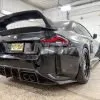 BMW M2 G87 2023+ 3 piece rear diffuser in prepreg dry carbon fiber OEM fitment| Unit17 Diffuser -Exclusive Design — thumbnail 2