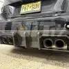 BMW M2 G87 2023+ 3 piece rear diffuser in prepreg dry carbon fiber OEM fitment| Unit17 Diffuser -Exclusive Design — thumbnail 6